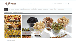 Desktop Screenshot of chhedadryfruits.com